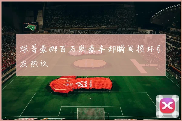球哥豪掷百万购豪车却瞬间损坏引发热议